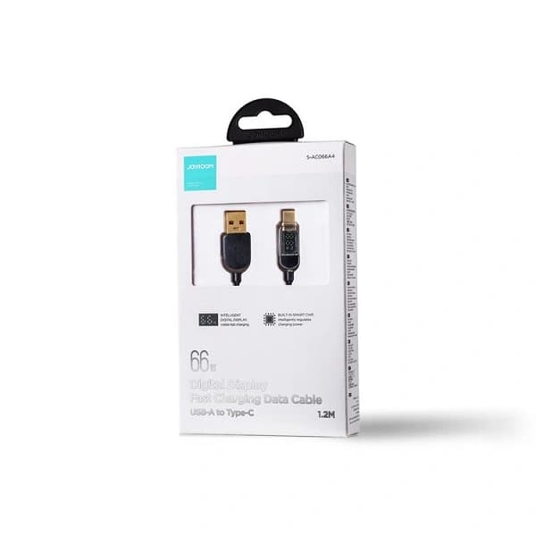 Joyroom S-AC066A4 Type-C Fast Charging Cable 66W Digital Display 1.2m