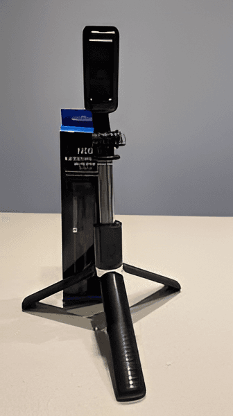N09 Wireless Bluetooth Selfie Stick Tripod with Remote, Rear‑View Mirror & Fill Light – 7.9‑36″ Extendable, 360° Rotating Phone Holder, 270° Adjustable Head – Perfect for TikTok, Vlogging & Travel