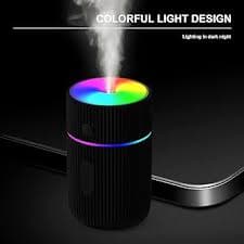 AquaJoy 220ML Car Home USB Humidifier – Fine Mist 30‑45 ml/h – White (68×68×115 mm)