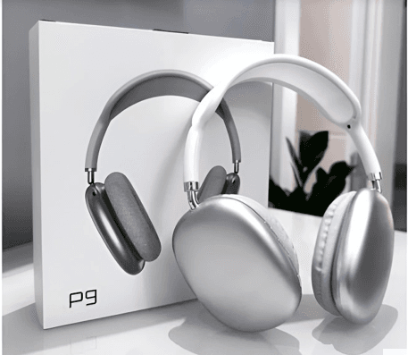 P9 Bluetooth Wireless Headphones – Active Noise Cancelling, Deep Bass, Fast 3‑Hour Charge, Long‑Lasting Battery, Lightweight Comfort