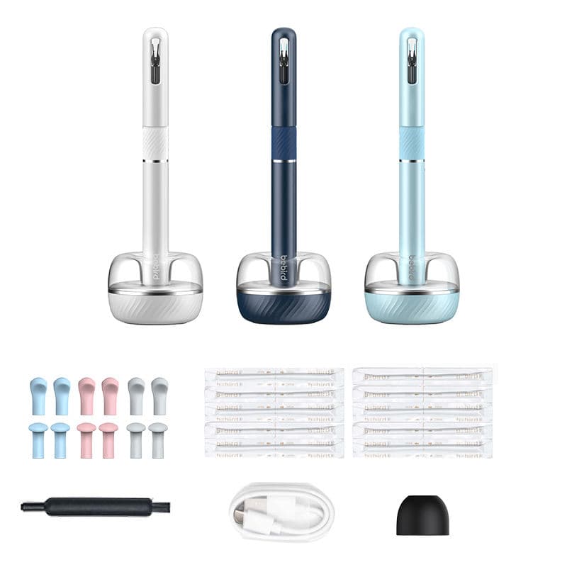 Bebird Smart Visual Ear Cleaner - 10MP HD Camera Otoscope with Tweezers