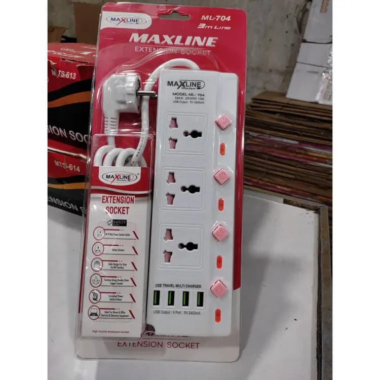 MaxLine ML-704 Power Strip - product image 2