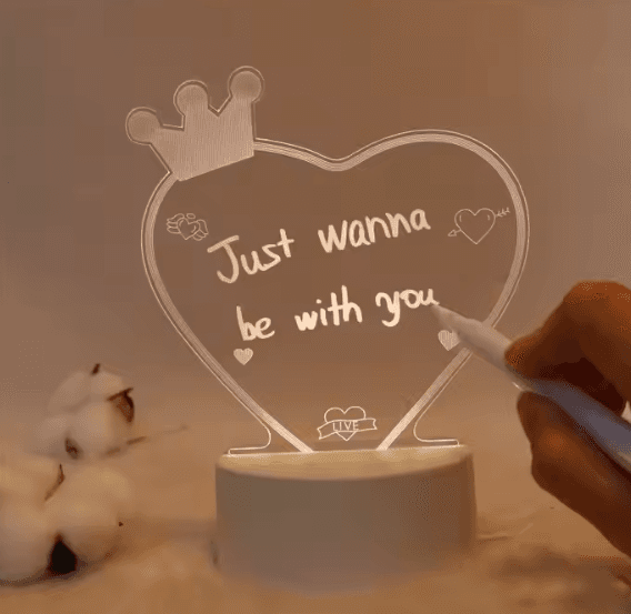 3D LED Love Note Message Board - product image 1