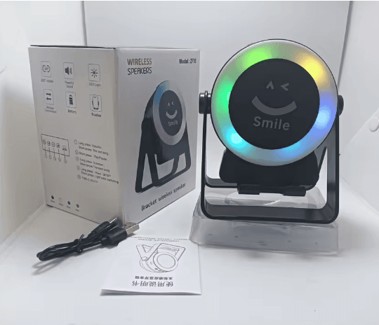 360 Rotating Bluetooth Speaker with Phone Stand - product image 2