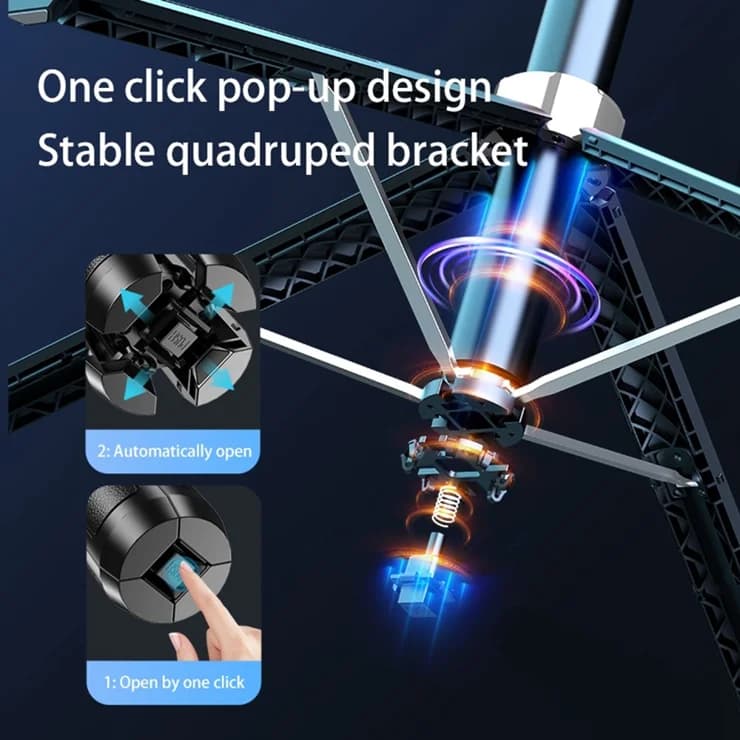 Q515TK AI Face Tracking Selfie Stick Tripod - product image 4