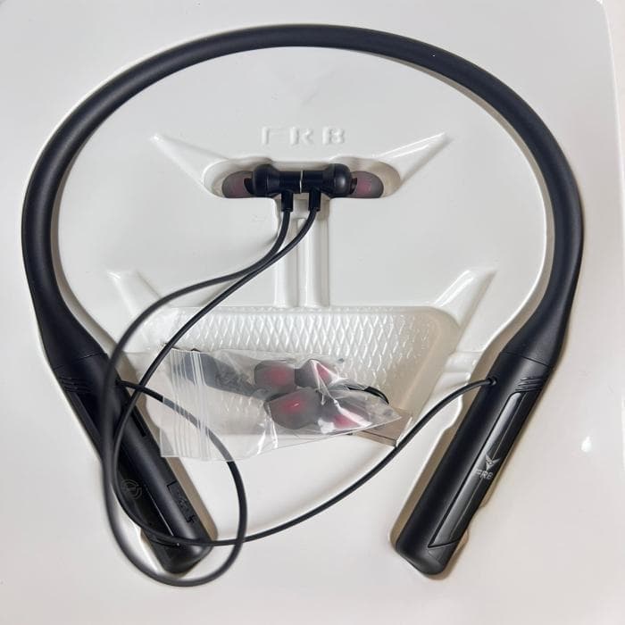 FRB-N27 Wireless Neckband - 50H Playtime, Bluetooth 5.4, Voice Changer, TF Card