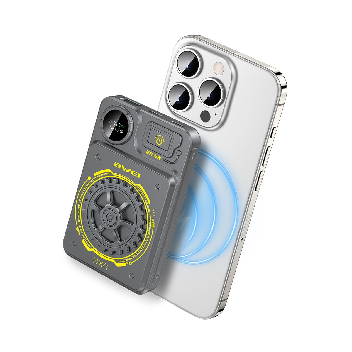 Awei P52K Magnetic Wireless Power Bank - product image 2