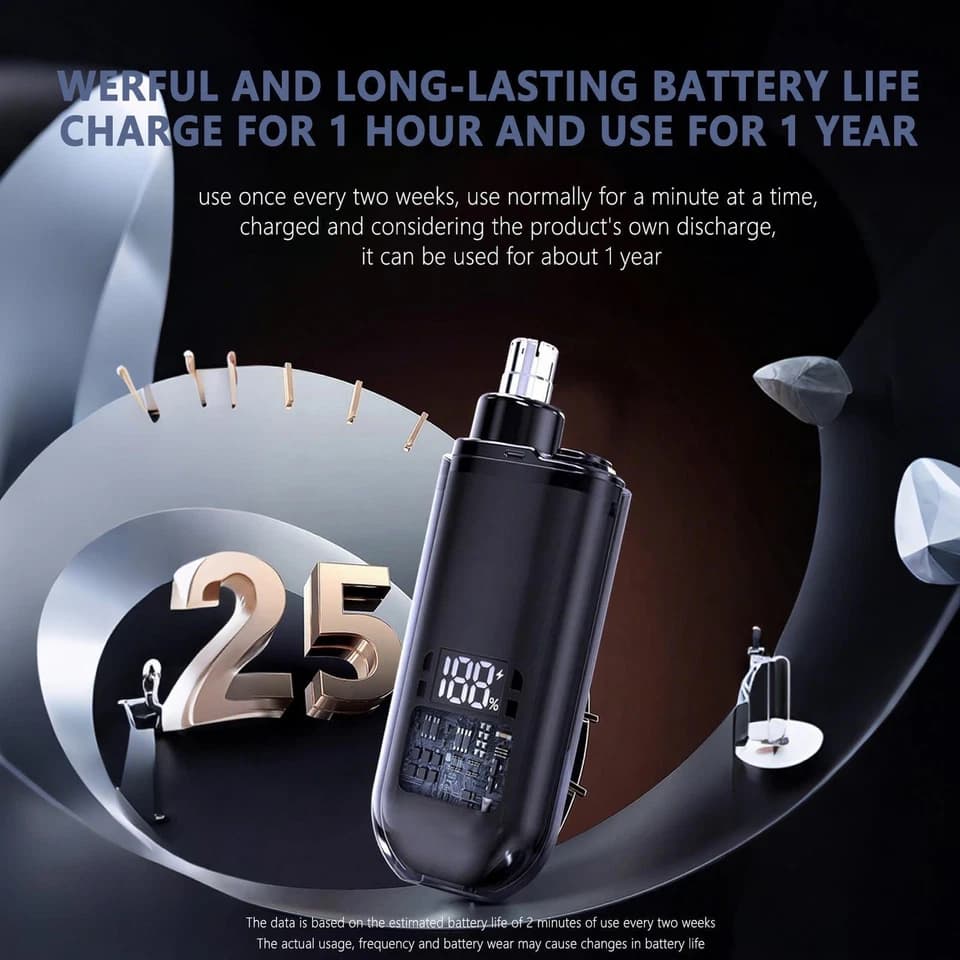 Electric Nose and Ear Hair Trimmer - product image 5