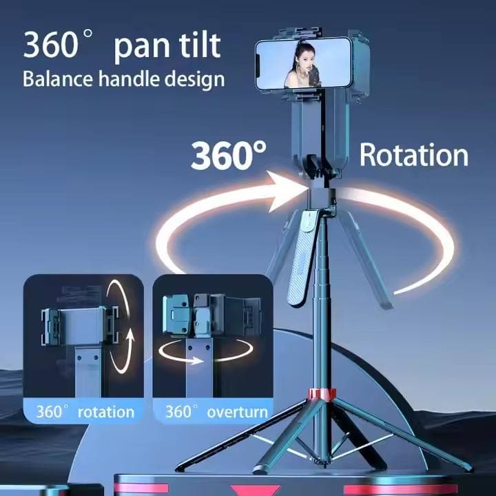 Q185 AI Face Tracking Selfie Stick Tripod - product image 3