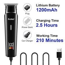 Kemei KM-1113 Hair Clipper and Beard Trimmer - product image 3