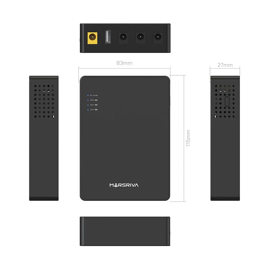MARSRIVA ET3 Mini DC UPS - product image 1