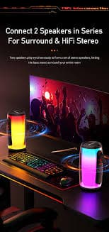 Awei Y528 RGB Bluetooth Speaker - product image 2