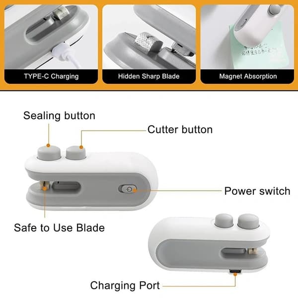 USB Rechargeable Bag Sealer - product image 2