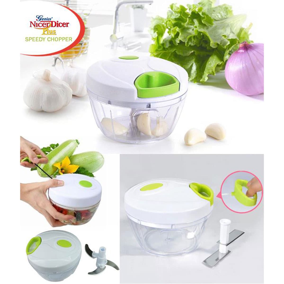 Manual Pull-Cord Food Chopper - product image 2