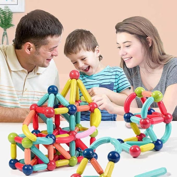 Magnetic Building Blocks Set - product image 3