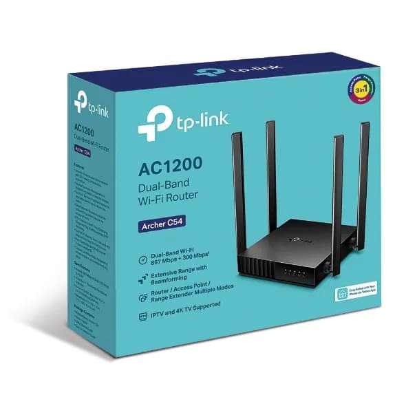 TP-Link Archer C54 AC1200 Dual-Band WiFi Router - product image 3