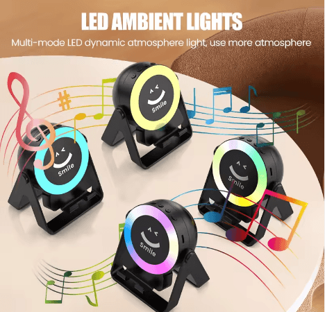 360 Rotating Bluetooth Speaker with Phone Stand - product image 4