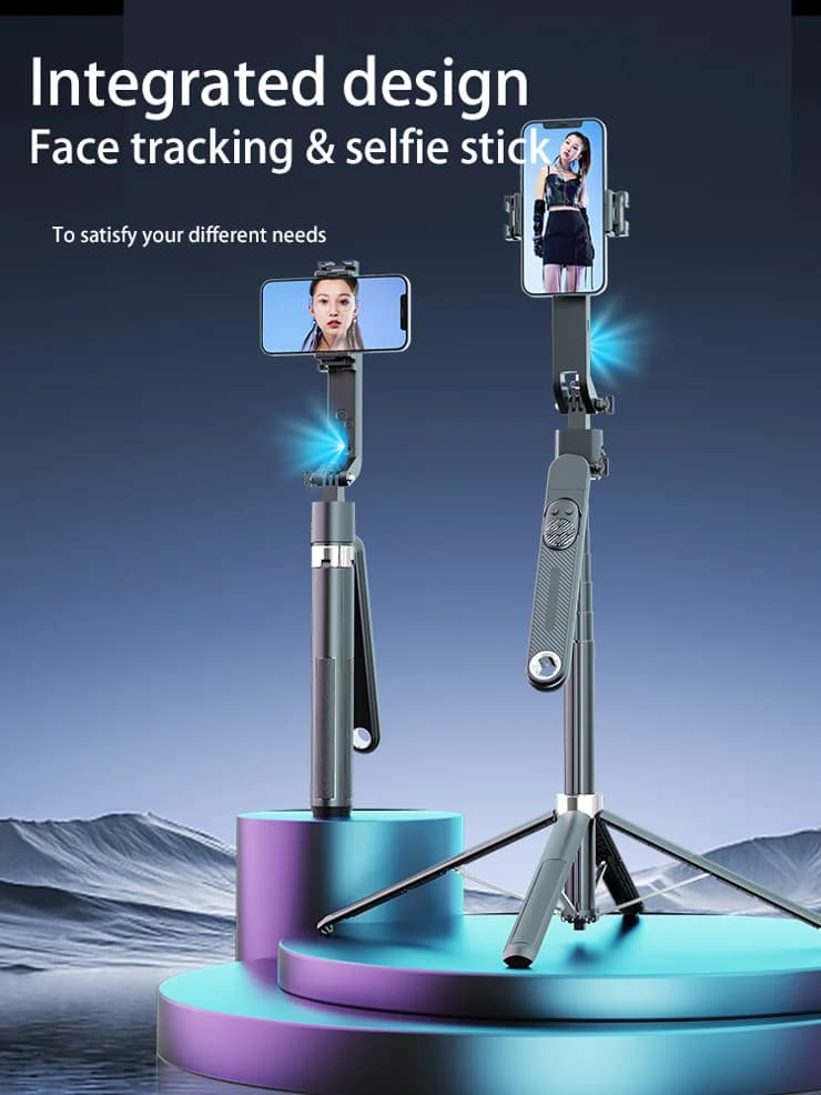 Q515TK AI Face Tracking Selfie Stick Tripod - product image 3