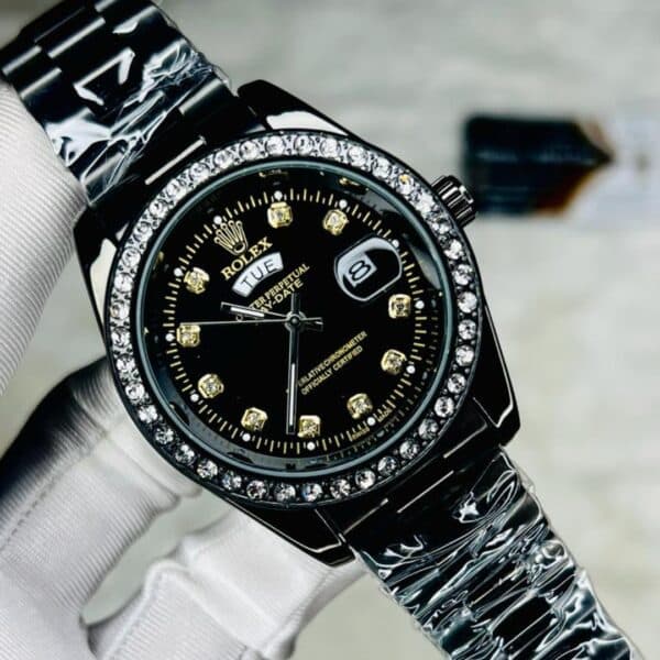Rolex Quartz Movement Stainless Steel Analog Watch for Men - Luxury Watch | Sync & Switch