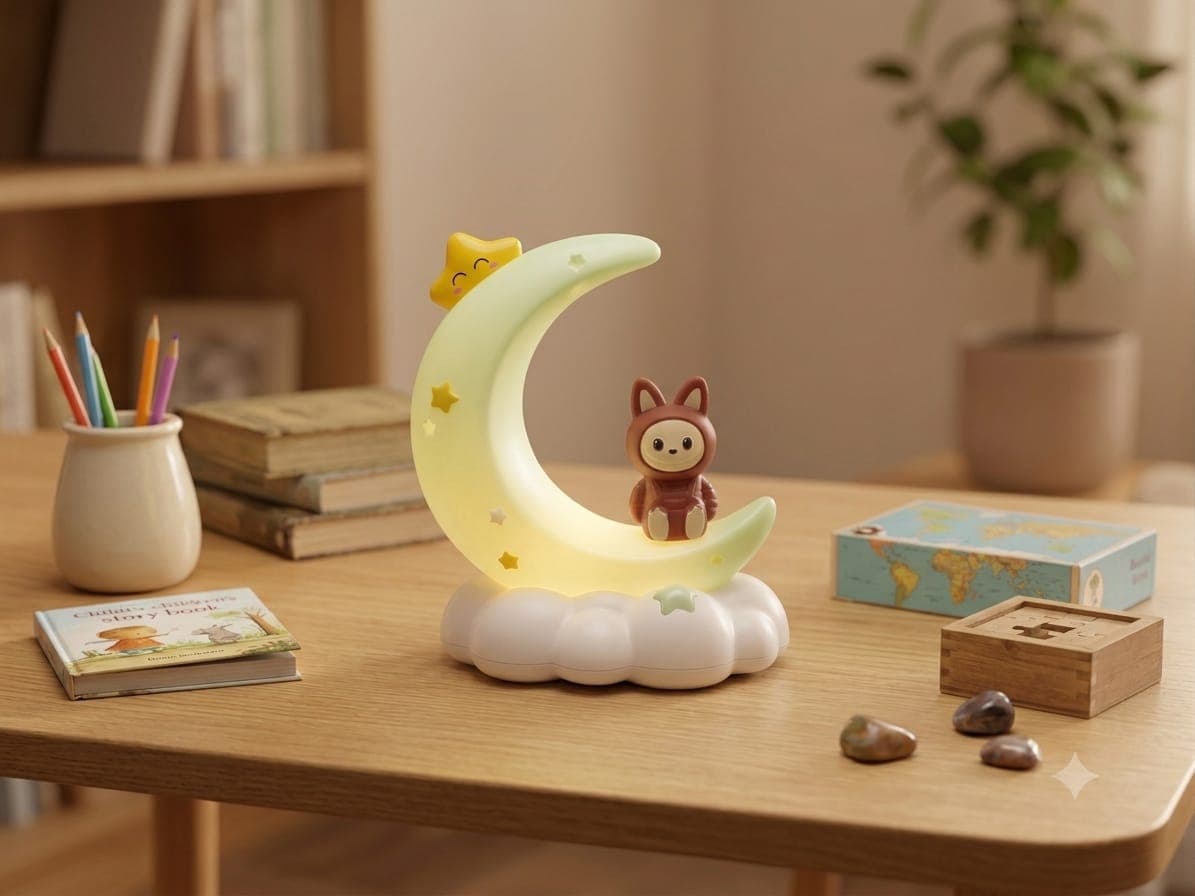 3D Cartoon Night Light Lamp