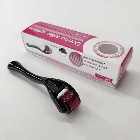 Derma Roller Micro Needle for Hair, Beard Growth and Facial Skin Therapy
