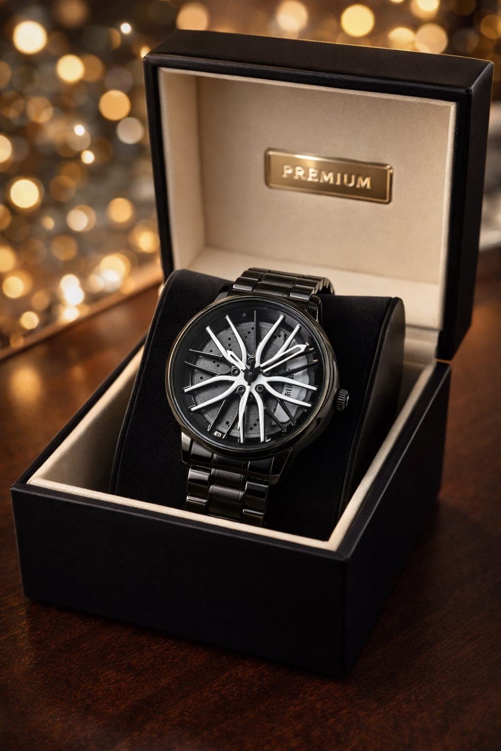 Skmei Wheel Clock Watch - Luxury Watch | Sync & Switch