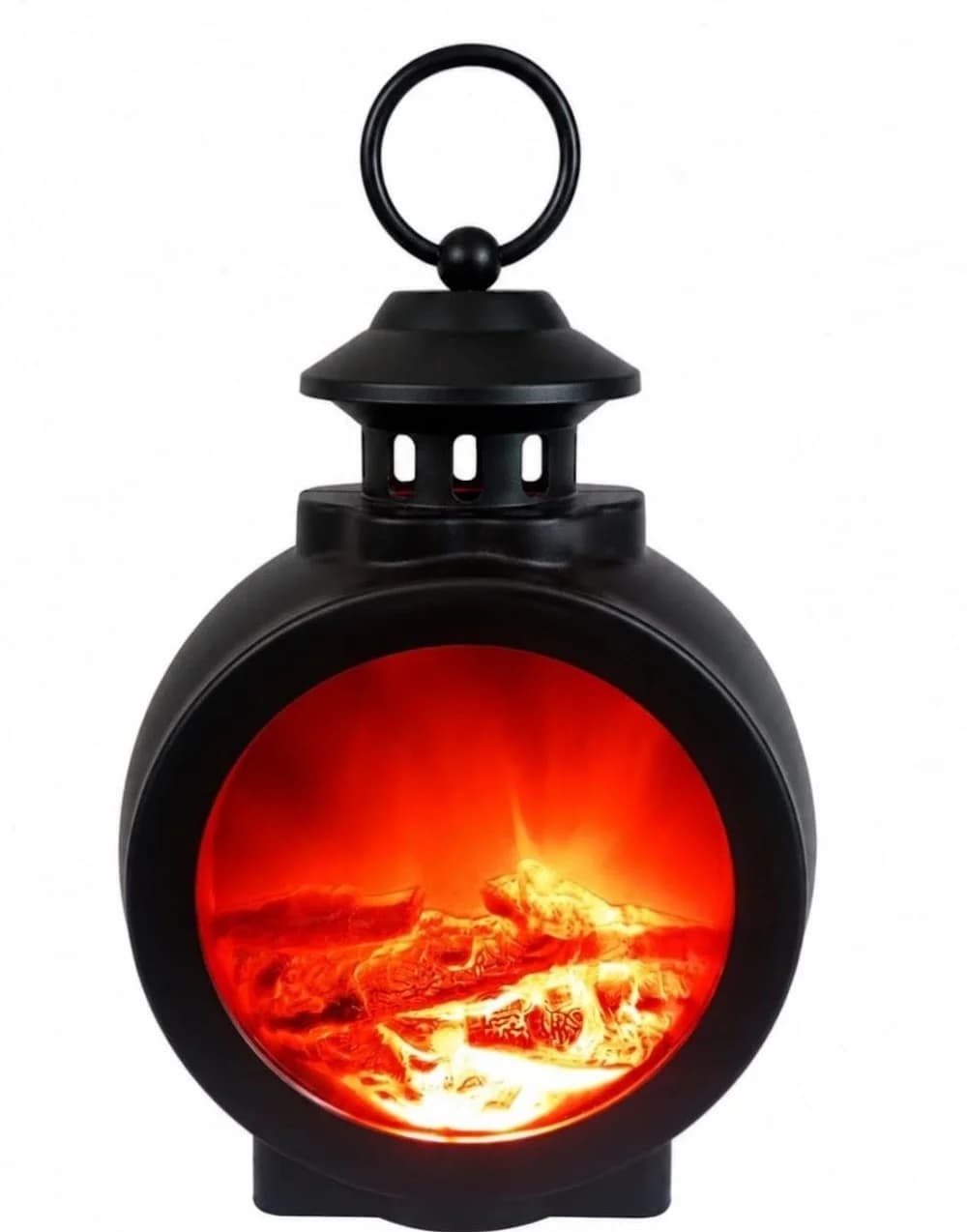 Plastic Led Fire place Decorative Lantern Lamp