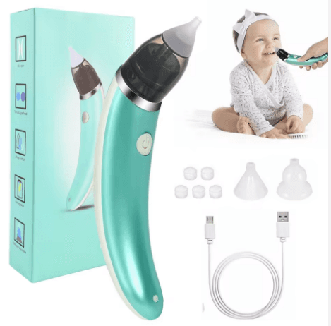 Baby Nose Cleaner with Different Levels of Suction USB Rechargeable - Kids Accessories | Sync & Switch