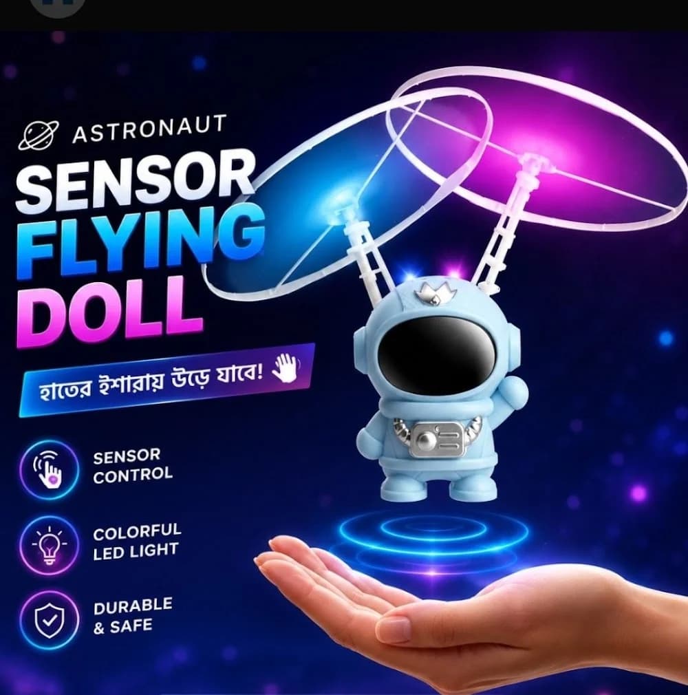 Astronaut sensor Flying Doll
