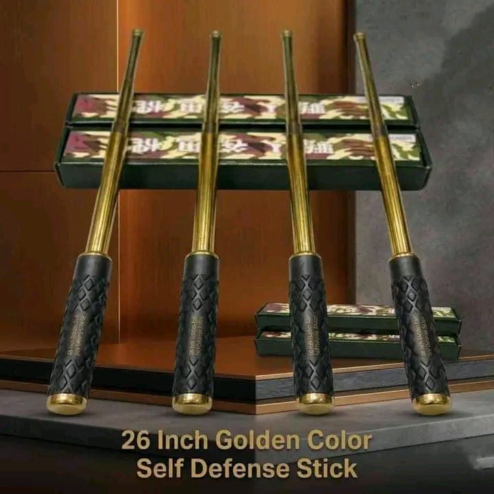 Self-Defense Stick Golden 26 inchi
